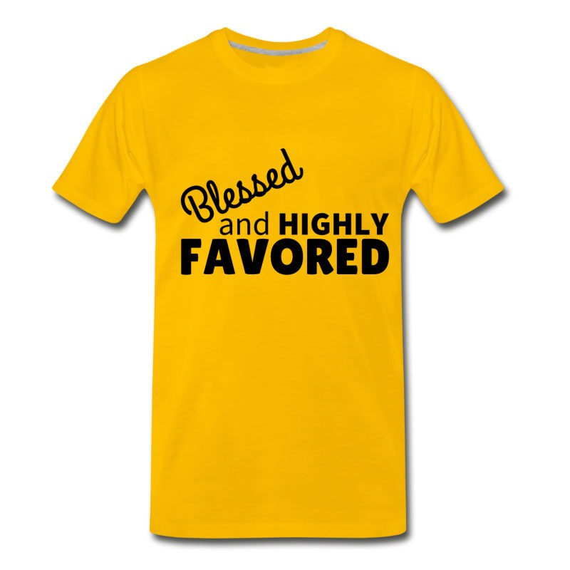 Men's Blessed & Highly Favored T-Shirt