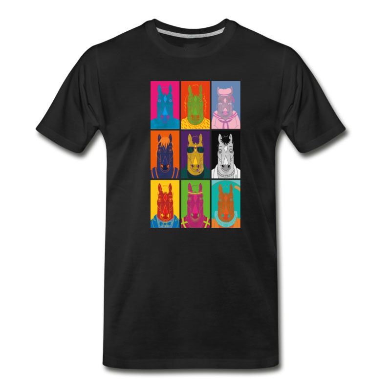 Men's Bojack Horseman Art Pop T-Shirt