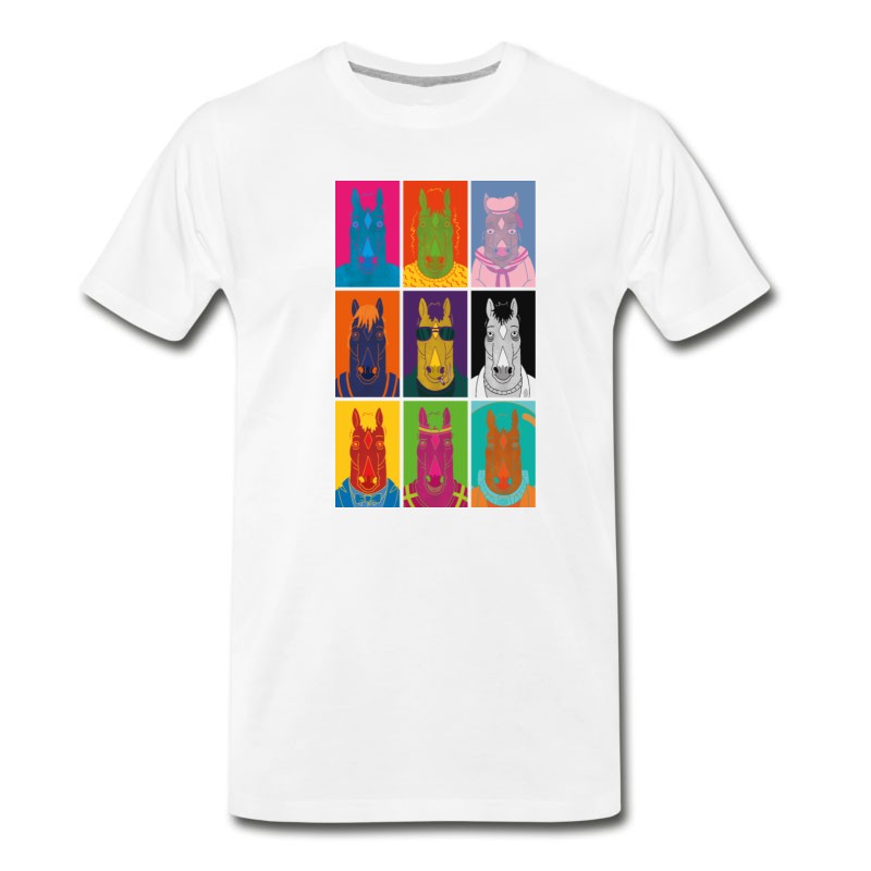 Men's Bojack Horseman Art Pop T-Shirt