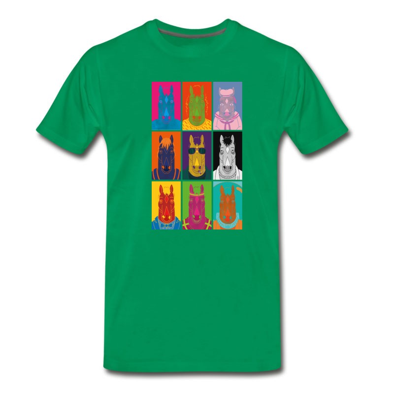 Men's Bojack Horseman Art Pop T-Shirt