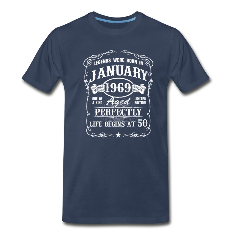 Men's Born In January 1969 T-Shirt