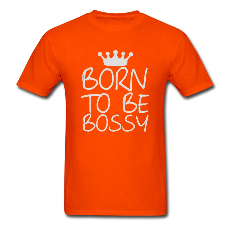 Men's Born To Be Bossy T-Shirt