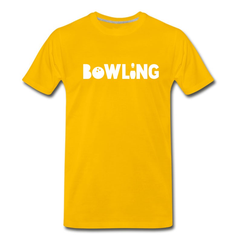 Men's Bowling - Sport - Pin - Strike - Split - Gift T-Shirt