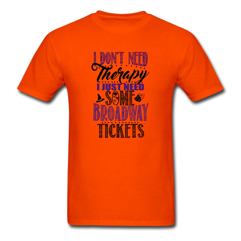 Men's Broadway Tickets T-Shirt