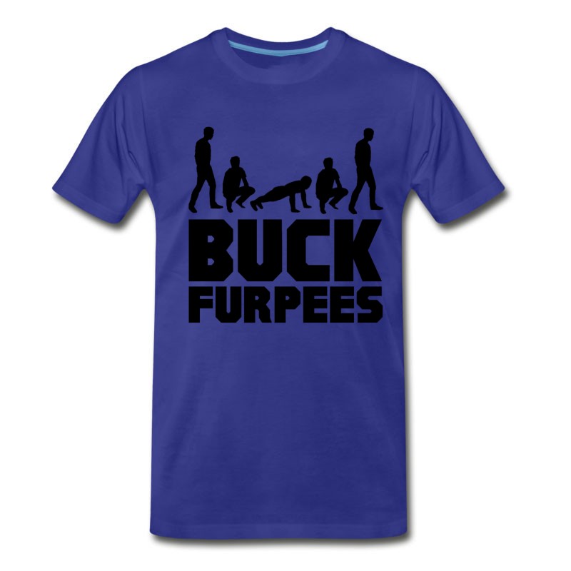 Men's Buck Furpees Burpees Fitness T-Shirt