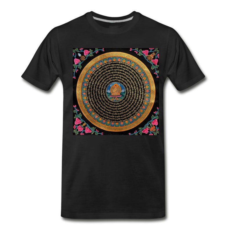 Men's Buddhist Mandala T-Shirt