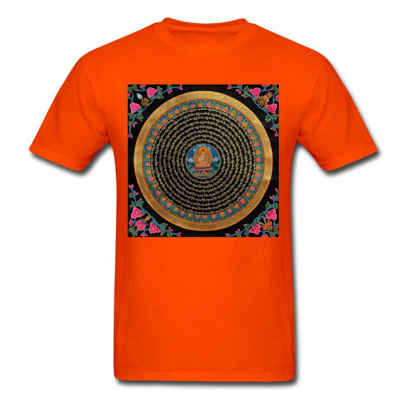 Men's Buddhist Mandala T-Shirt