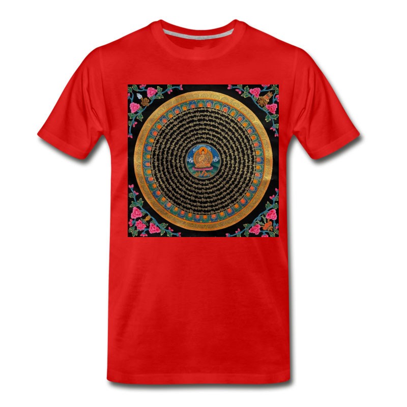 Men's Buddhist Mandala T-Shirt