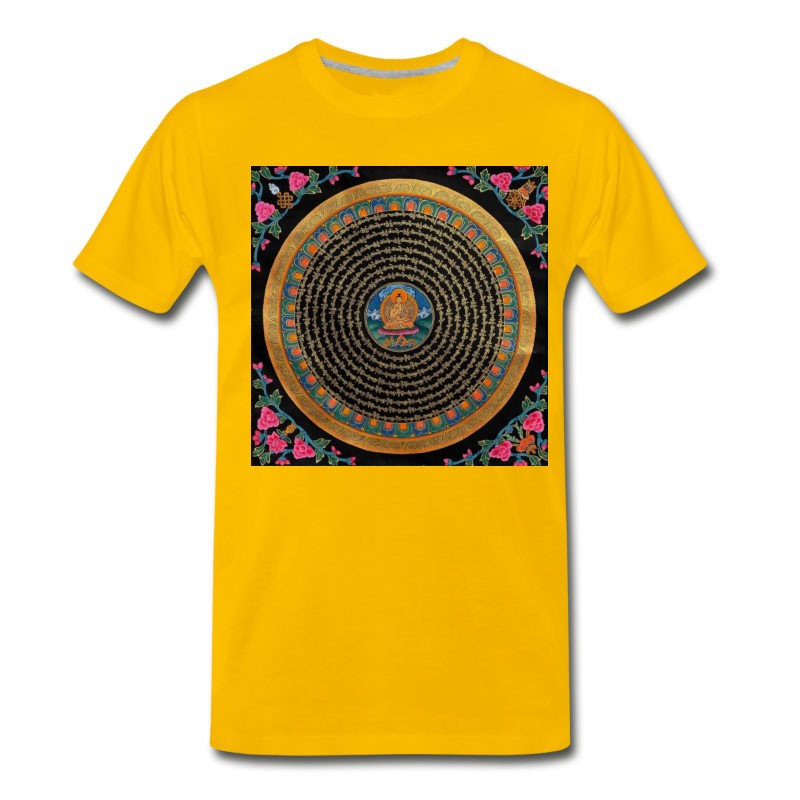 Men's Buddhist Mandala T-Shirt