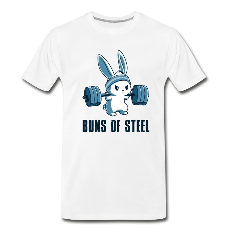 Men's Buns Of Steel From TeeTurtle T-Shirt