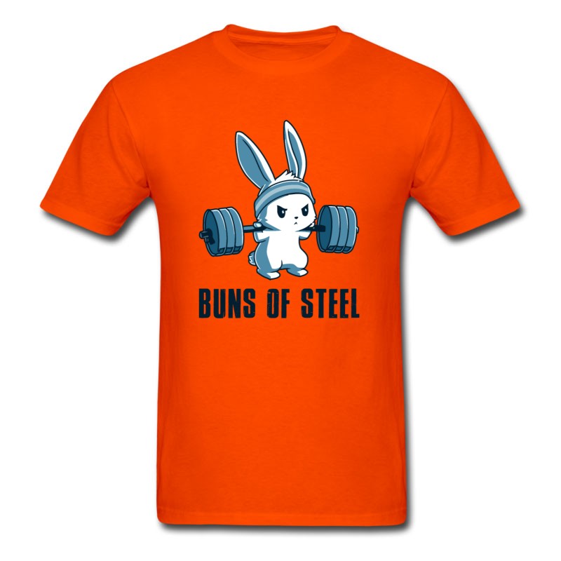 Men's Buns Of Steel From TeeTurtle T-Shirt