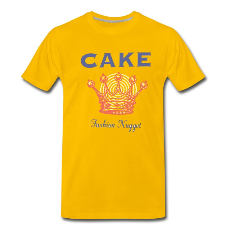 Men's Cake Fashion Nugget T-Shirt