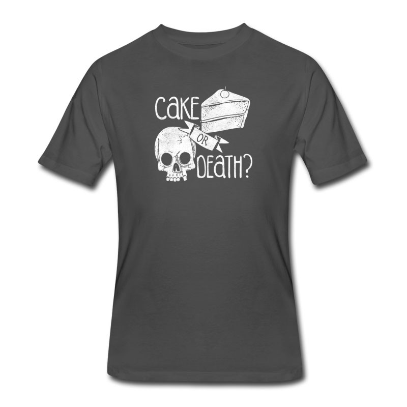 Men's Cake Or Death T-Shirt