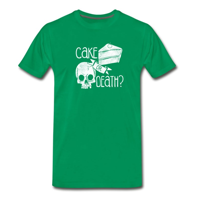 Men's Cake Or Death T-Shirt