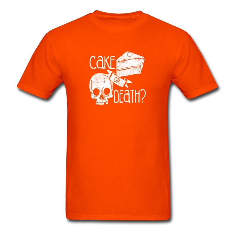 Men's Cake Or Death T-Shirt