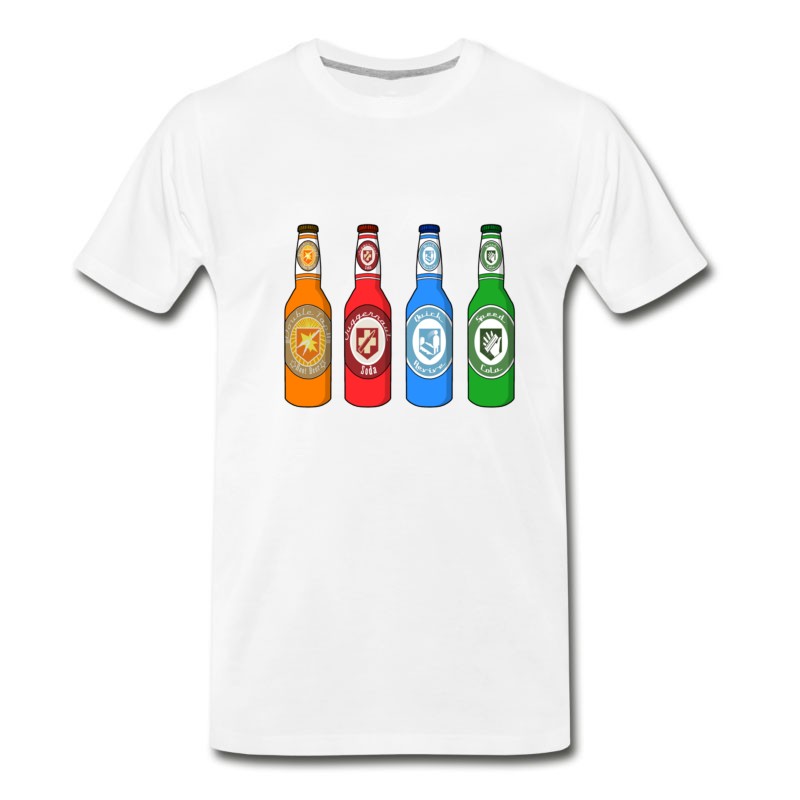 Men's Call Of Duty Zombies Perk-A-cola Drinks Logos T-Shirt