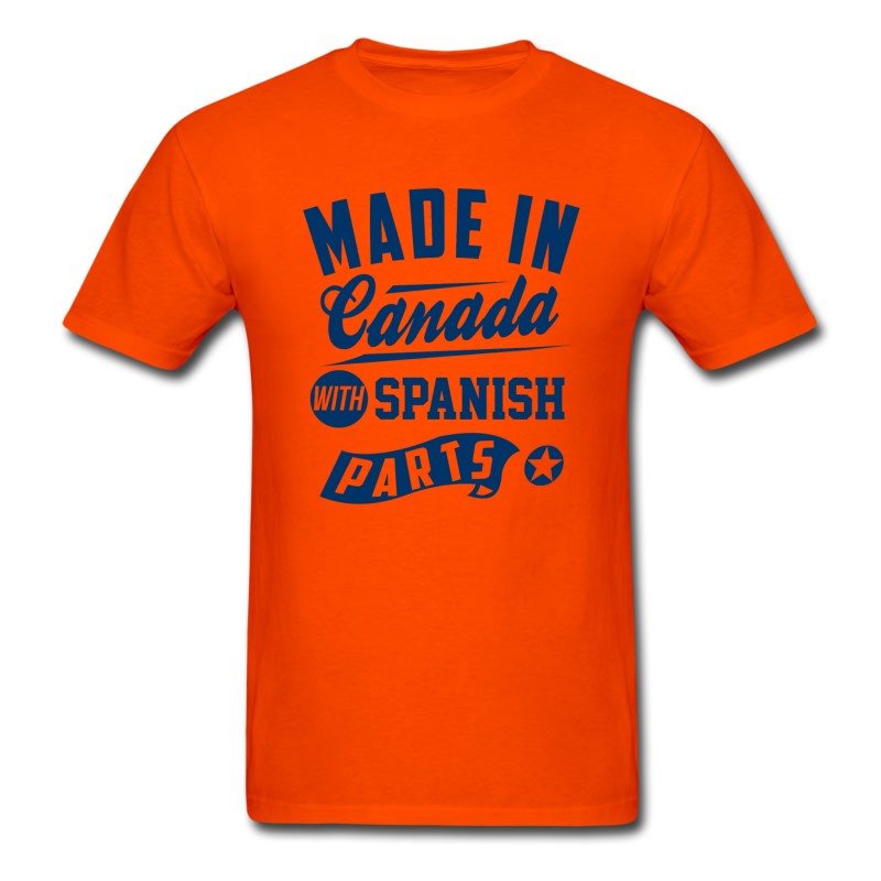 Men's Canadian Spanish T-Shirt