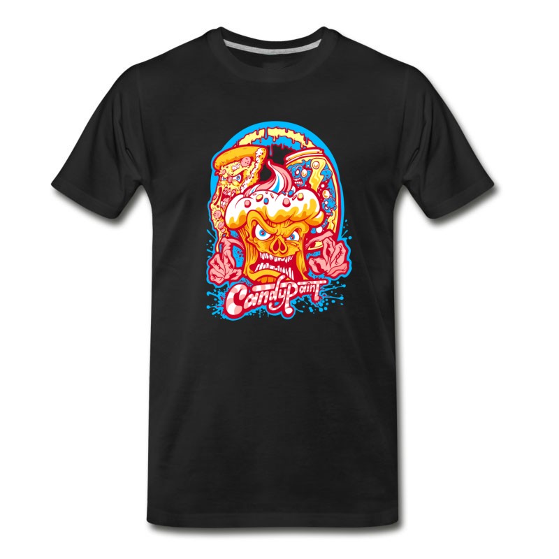 Men's CANDYPAINT Evil Food Brigade T-Shirt