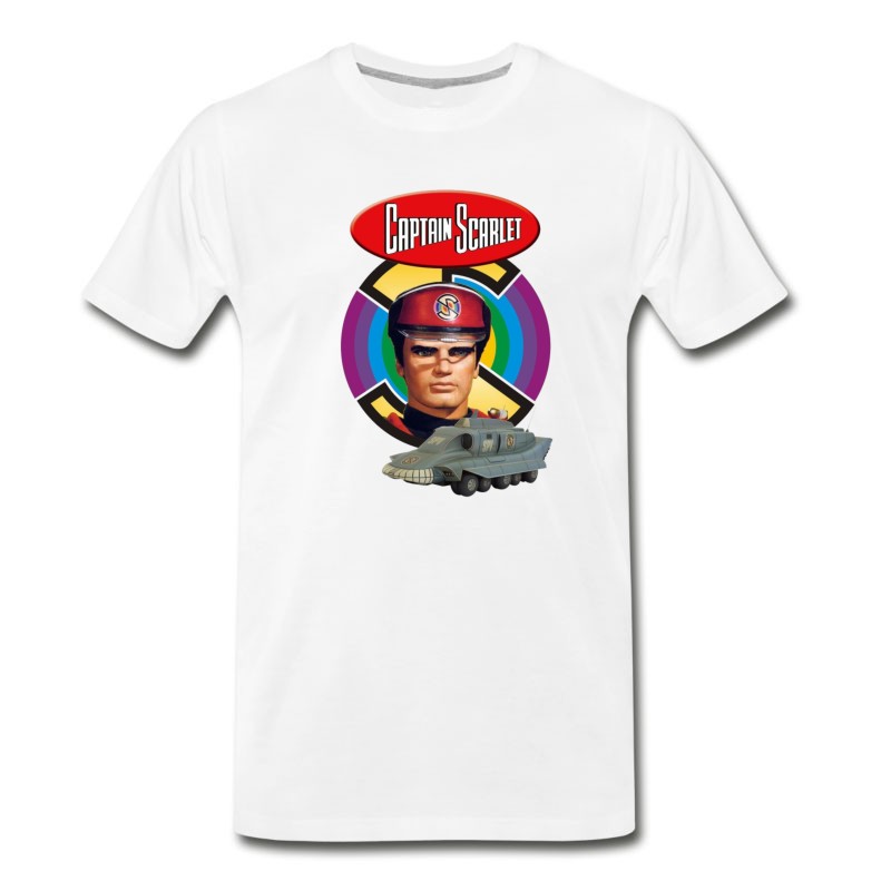 Men's Captain Scarlet Ideal Birthday Gift Present T-Shirt