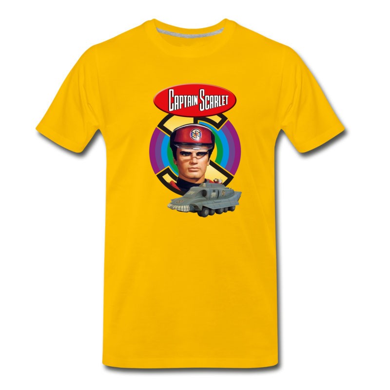 Men's Captain Scarlet Ideal Birthday Gift Present T-Shirt