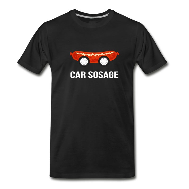 Men's Car Sosage Tshirt T-Shirt