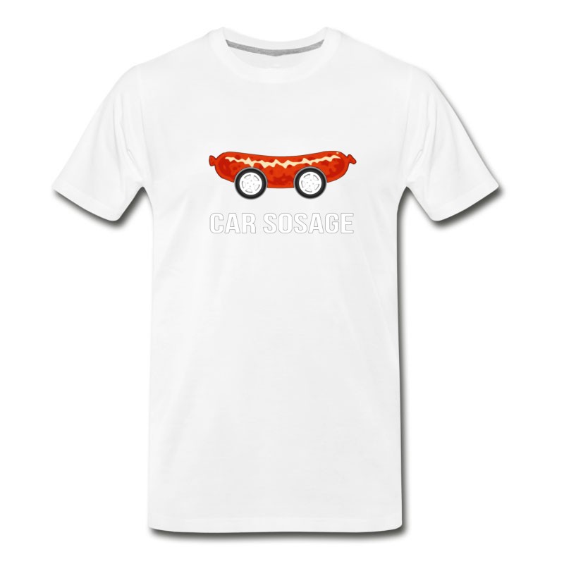 Men's Car Sosage Tshirt T-Shirt