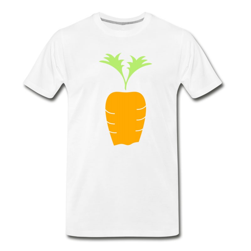 Men's Carrot Stuck Into The Ground T-Shirt