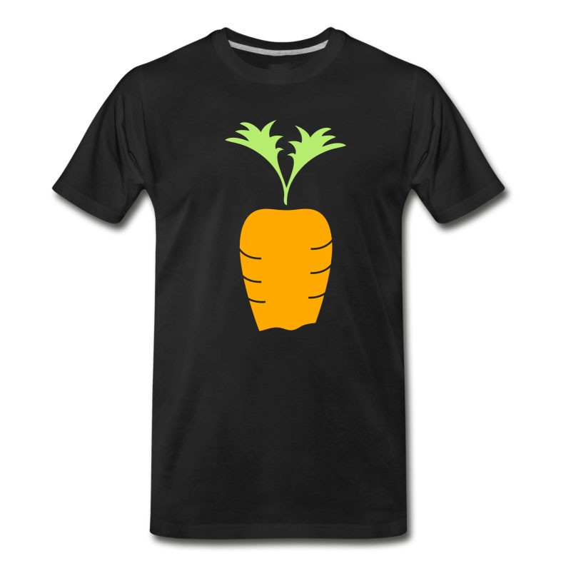 Men's Carrot Stuck Into The Ground T-Shirt