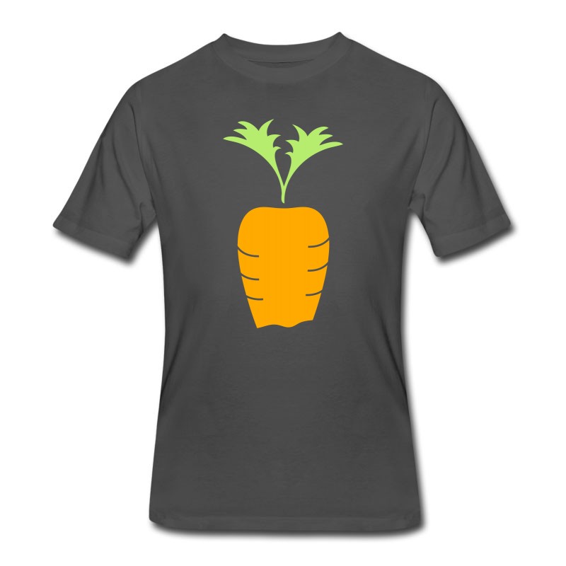 Men's Carrot Stuck Into The Ground T-Shirt