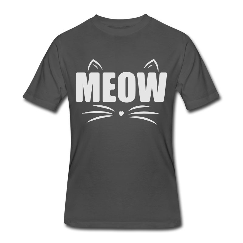 Men's Cat Shirt - Pet Shirt - Animal Shirt - Kitty Shirt T-Shirt