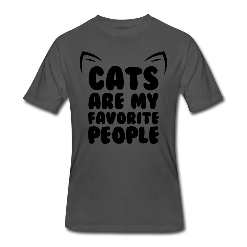 Men's Cat Shirt - Pet Shirt - Animal Shirt - Kitty Shirt T-Shirt