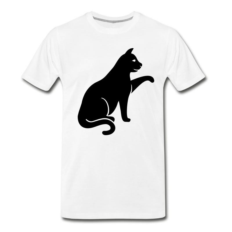 Men's Cat Silhouette T-Shirt