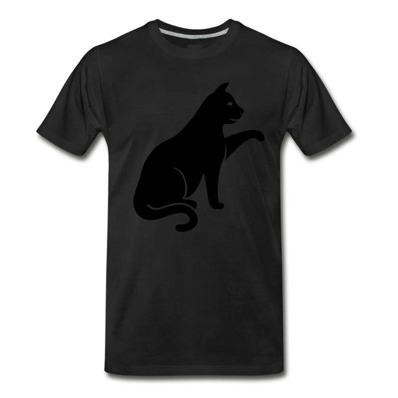 Men's Cat Silhouette T-Shirt