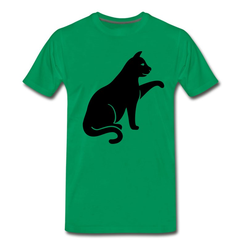 Men's Cat Silhouette T-Shirt