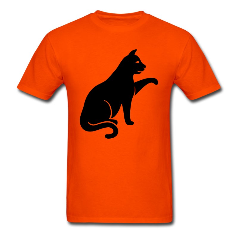 Men's Cat Silhouette T-Shirt