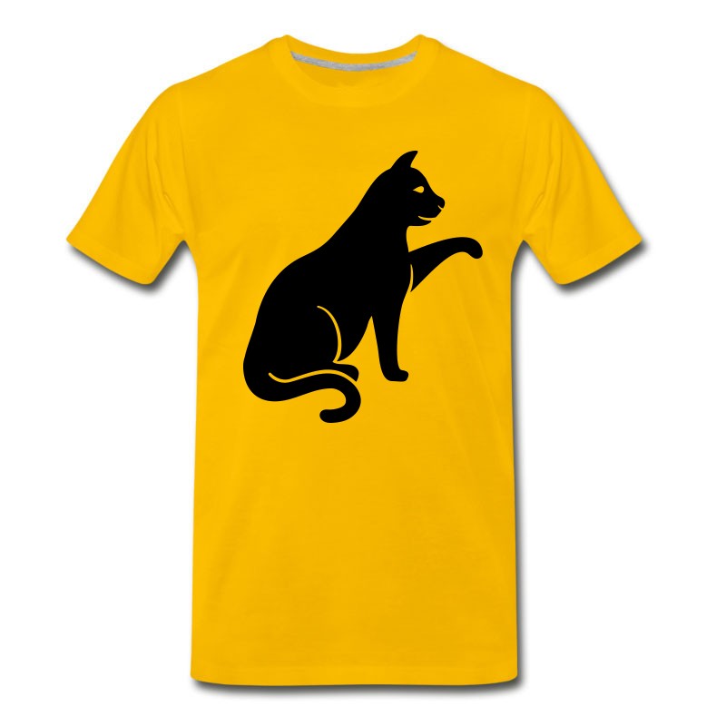 Men's Cat Silhouette T-Shirt