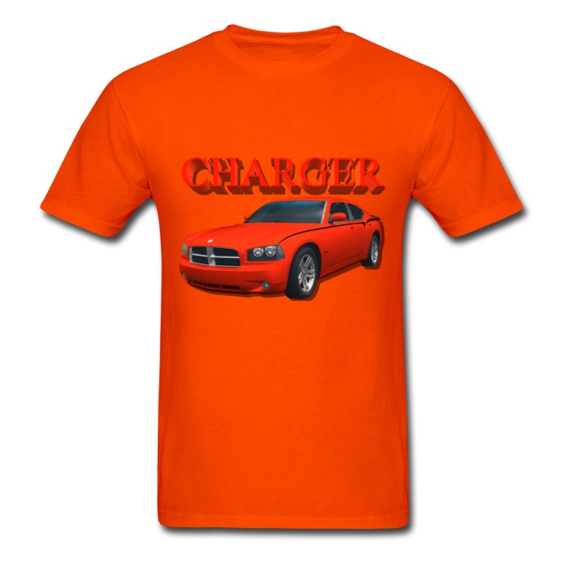 Men's Charger Red T-Shirt