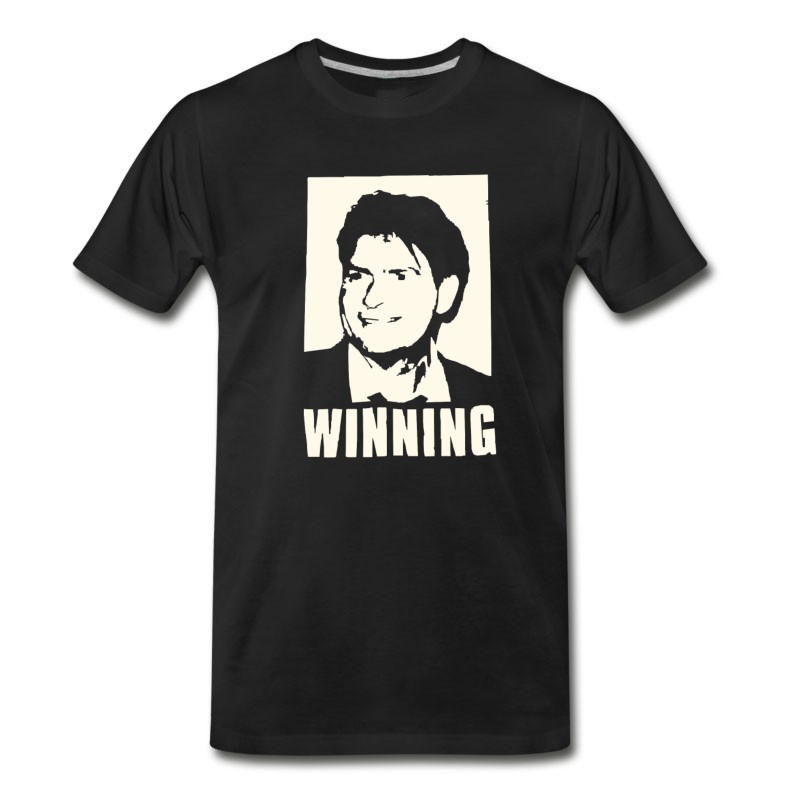 Men's CHARLIE SHEEN WINNING OFFICIAL T-Shirt