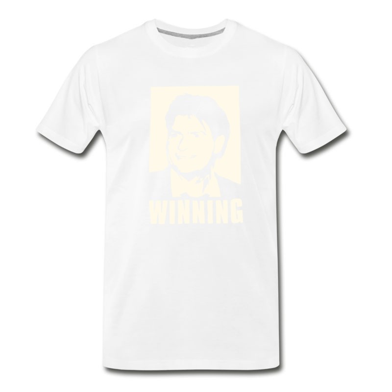 Men's CHARLIE SHEEN WINNING OFFICIAL T-Shirt