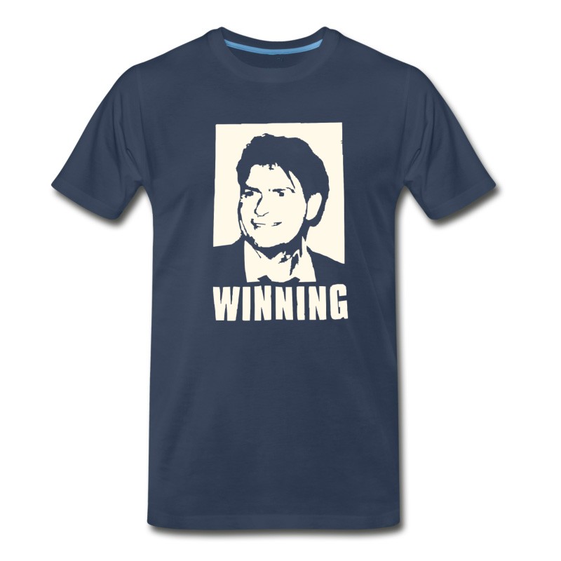 Men's CHARLIE SHEEN WINNING OFFICIAL T-Shirt