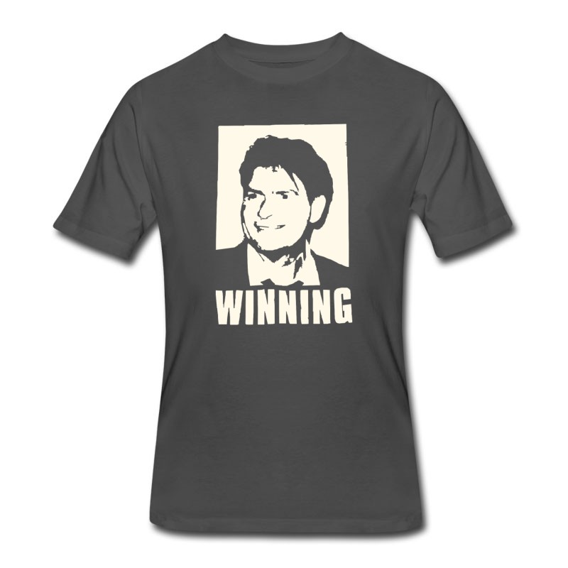 Men's CHARLIE SHEEN WINNING OFFICIAL T-Shirt