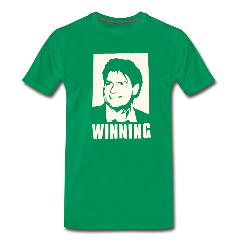 Men's CHARLIE SHEEN WINNING OFFICIAL T-Shirt