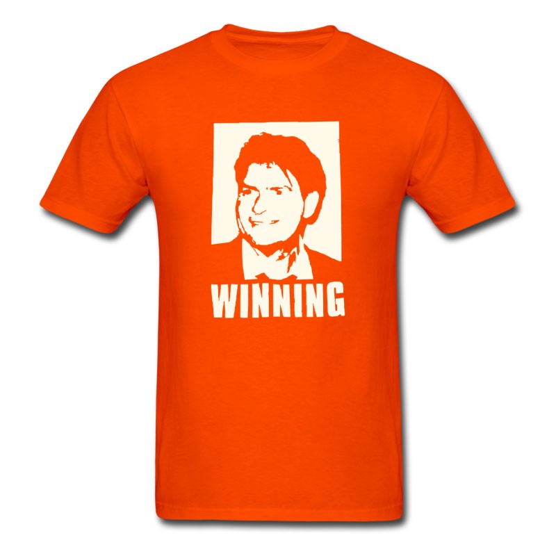 Men's CHARLIE SHEEN WINNING OFFICIAL T-Shirt