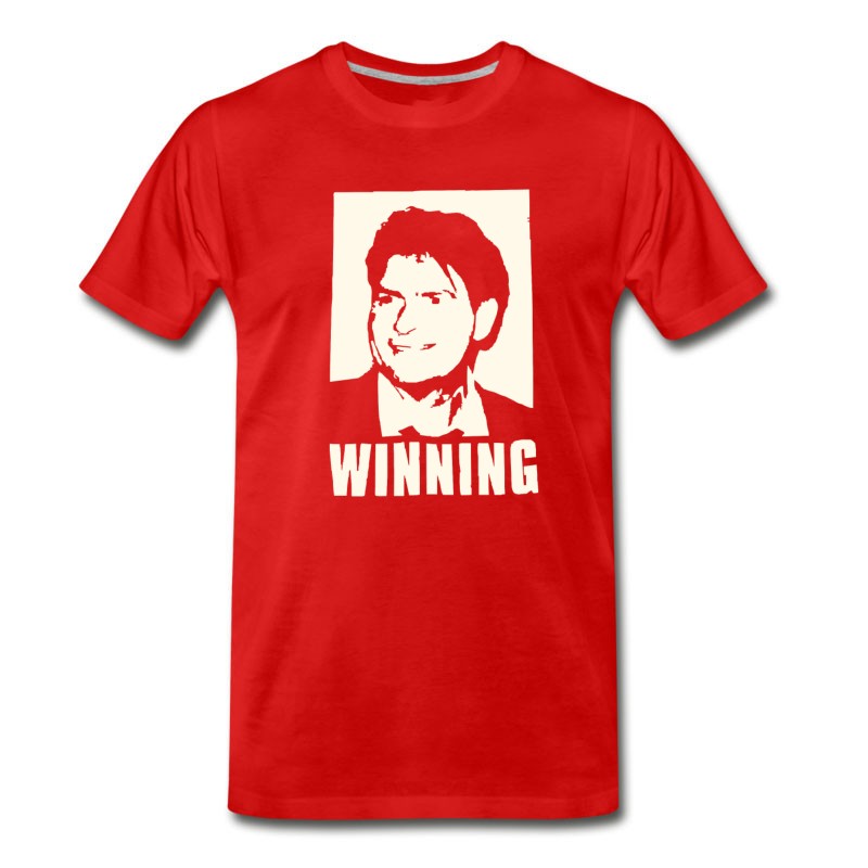 Men's CHARLIE SHEEN WINNING OFFICIAL T-Shirt