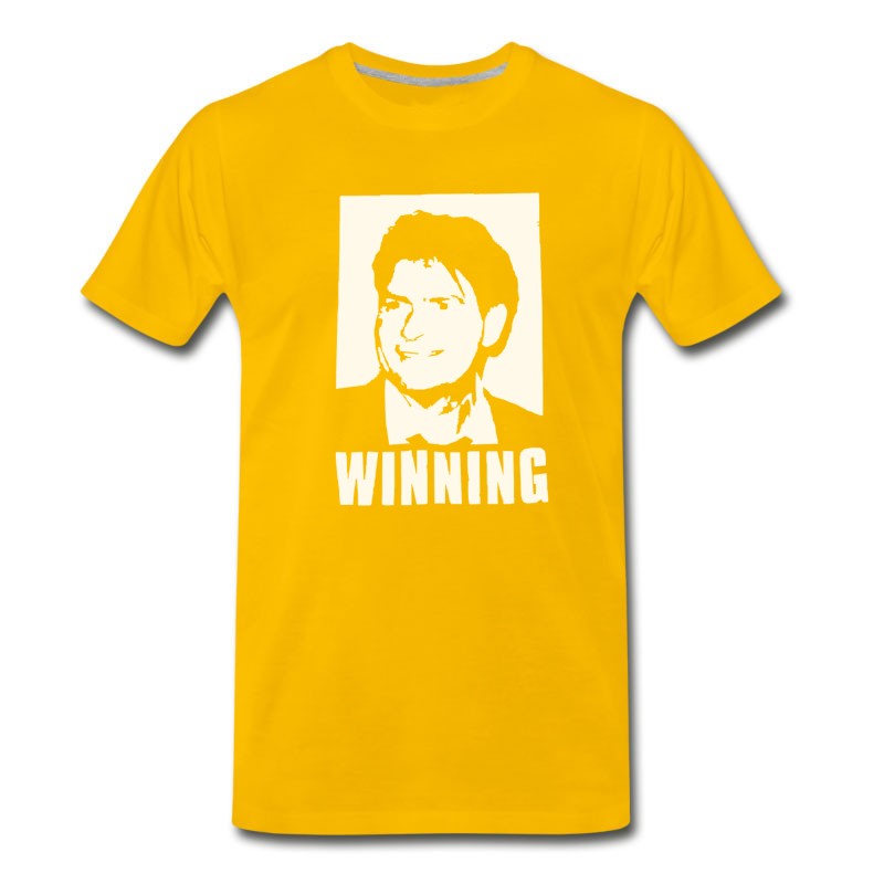 Men's CHARLIE SHEEN WINNING OFFICIAL T-Shirt