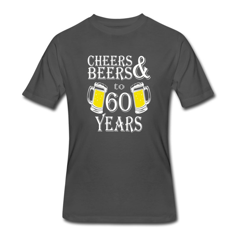 Men's Cheers And Beers To 60 Years T-Shirt