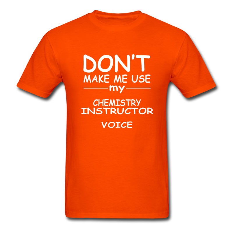 Men's CHEMISTRY-INSTRUCTOR-tshirt,-my-CHEMISTRY T-Shirt