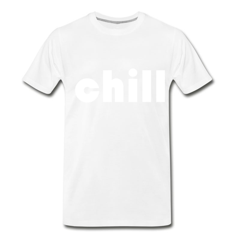 Men's Chill White T-Shirt