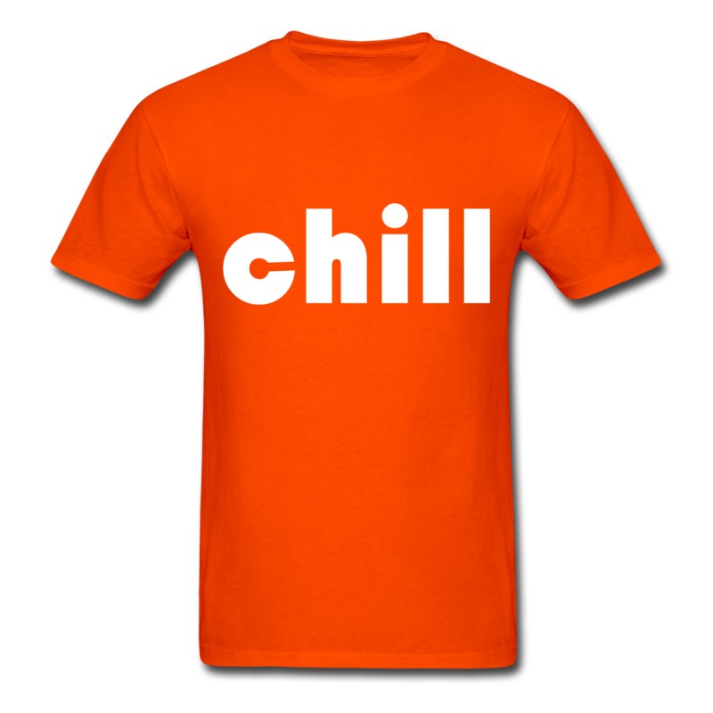 Men's Chill White T-Shirt