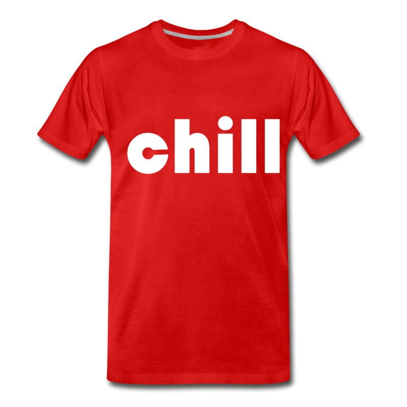 Men's Chill White T-Shirt